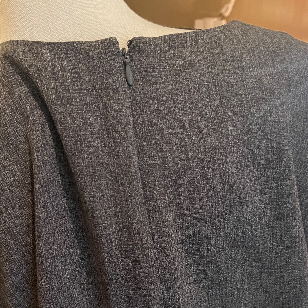 Ann Taylor Charcoal Long Sleeve Dress - Picture 6 of 6